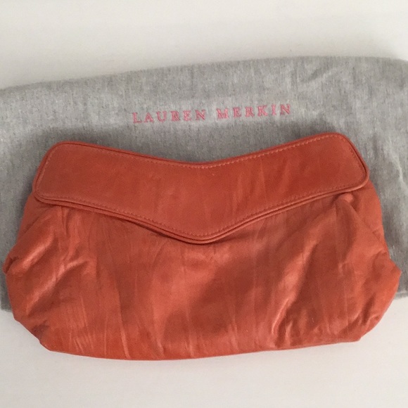 Lauren Merkin Leather Clutch - Picture 4 of 5